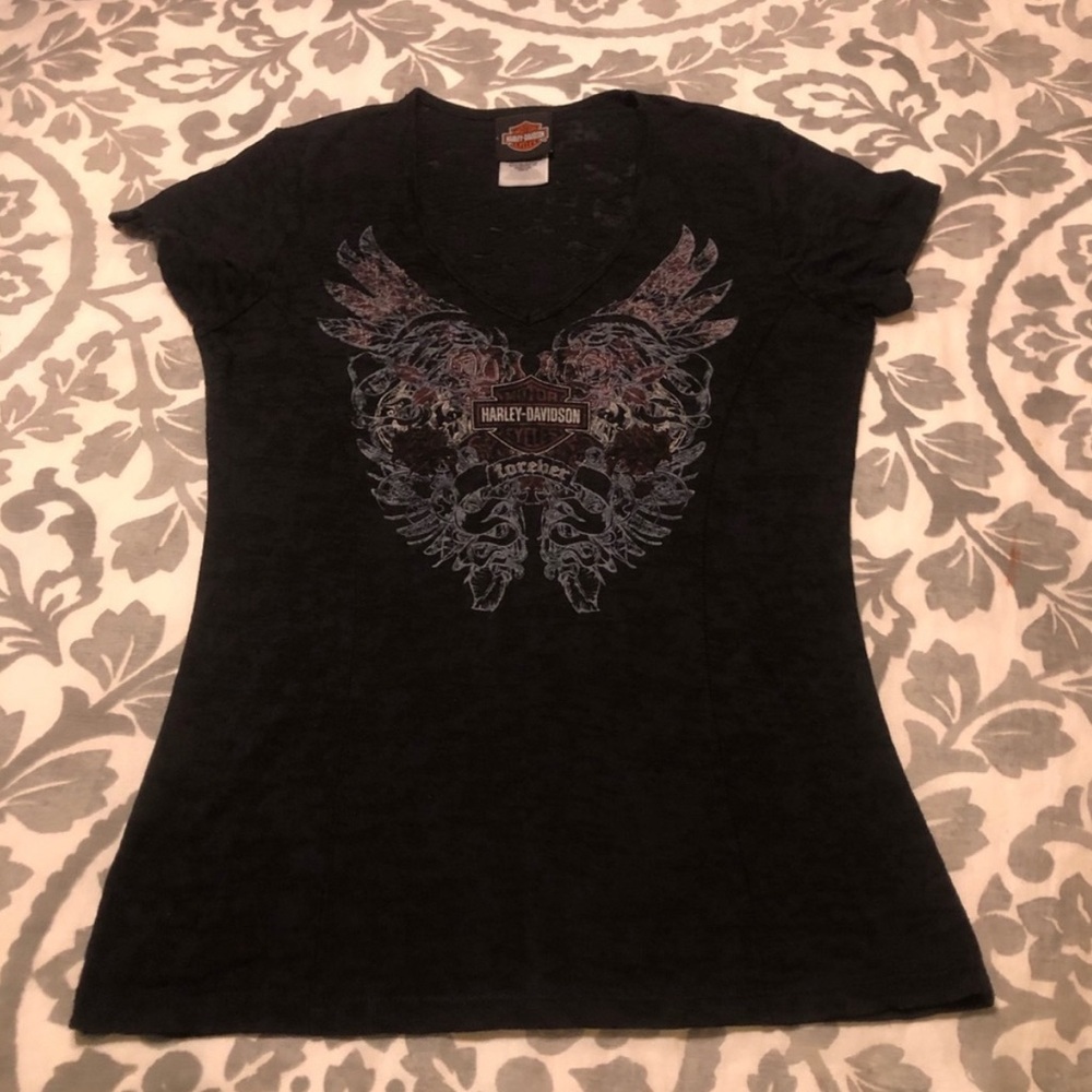 Black short sleeve Harley-Davidson t-shirt medium
